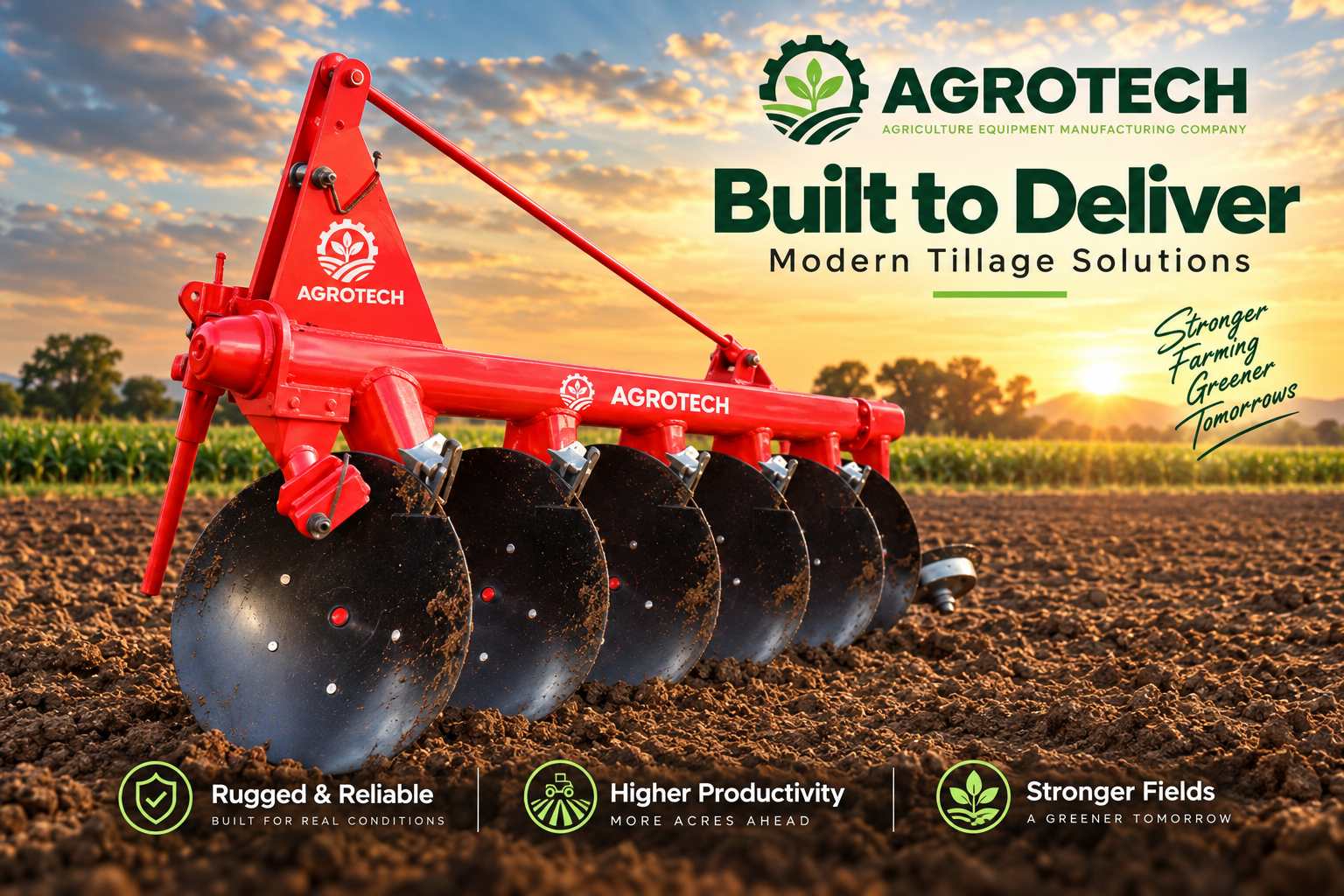 Additional view of Agrotech Disc Plough