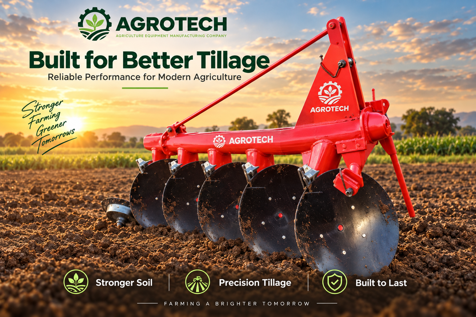 Alternate view of Agrotech Disc Plough